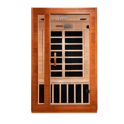 Dynamic Cardoba Elite 2 Person Ultra Low EMF FAR Infrared Sauna | DYN-6203-01 Elite