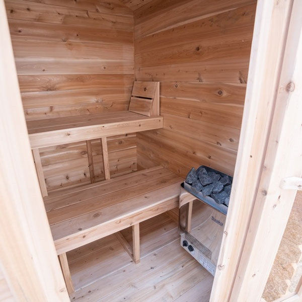 Dundalk Leisurecraft Sauna Canadian Timber 2-3 Person Granby Cabin Sauna | CTC66E