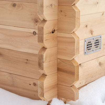 Dundalk Leisurecraft Sauna Canadian Timber 2-3 Person Granby Cabin Sauna | CTC66E