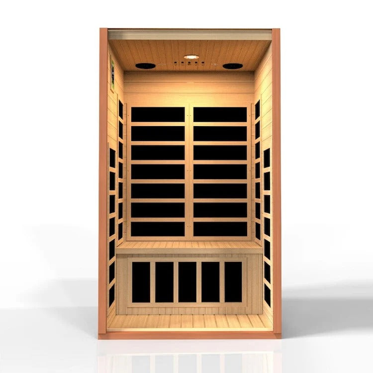 Dynamic Avila 1-2-Person Low EMF FAR Infrared Sauna | DYN-6103-01