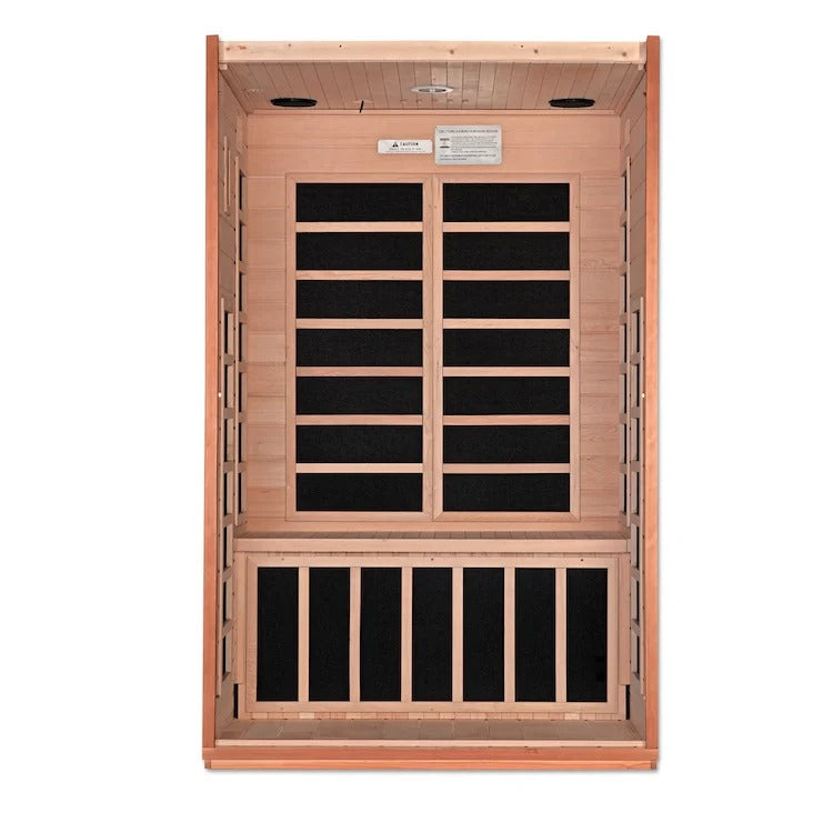 Dynamic Cardoba Elite 2 Person Ultra Low EMF FAR Infrared Sauna | DYN-6203-01 Elite