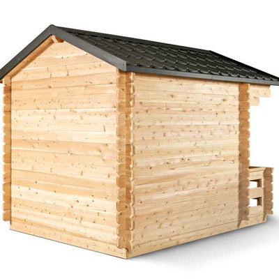 Dundalk Leisurecraft Sauna CT Georgian 2-6 People Cabin Sauna with Porch | CTC88PE