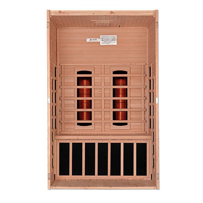 Dynamic Santiago 2-Person Full Spectrum Near Zero EMF FAR Infrared Sauna | DYN-6209-03 FS