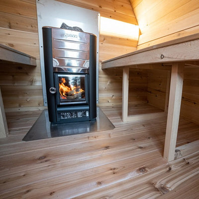 Dundalk Leisurecraft Sauna CT MiniPOD Cedar Traditional Steam 2-4 Person Sauna | CTC77ME