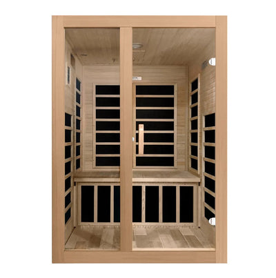 Dynamic Santiago Sauna 2 Person Low EMF FAR Infrared | DYN-6209-01