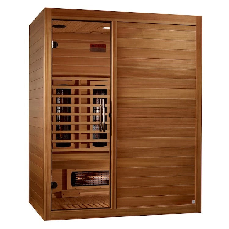 Maxxus S-Line Full Spectrum Infrared Sauna | MX-S306-01-FS-PC