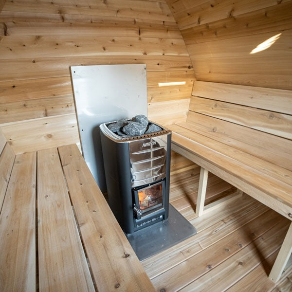Dundalk Leisurecraft Sauna CT MiniPOD Cedar Traditional Steam 2-4 Person Sauna | CTC77ME