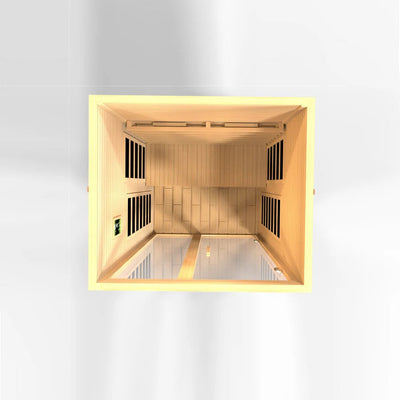 Dynamic Santiago 2-Person Full Spectrum Near Zero EMF FAR Infrared Sauna | DYN-6209-03 FS