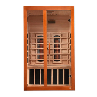 Dynamic Santiago 2-Person Full Spectrum Near Zero EMF FAR Infrared Sauna | DYN-6209-03 FS