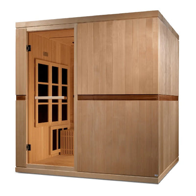 Golden Designs 2025 Catalonia 8-person Near Zero EMF FAR Infrared Sauna | GDI-6880-02