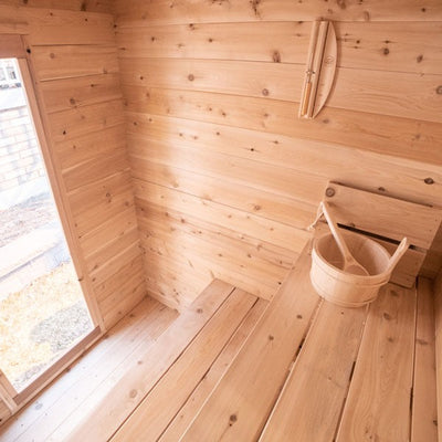 Dundalk Leisurecraft Sauna Canadian Timber 2-3 Person Granby Cabin Sauna | CTC66E