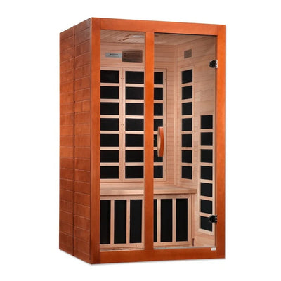 Dynamic Santiago Elite 2-Person Ultra Low EMF FAR Infrared Sauna | DYN-6209-02 Elite