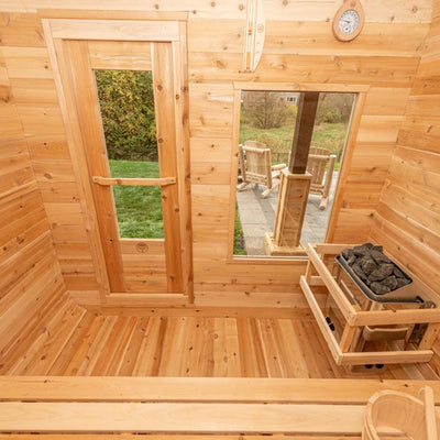 Dundalk Leisurecraft Canadian Timber 2-4 Person Luna Sauna | CTC22LU