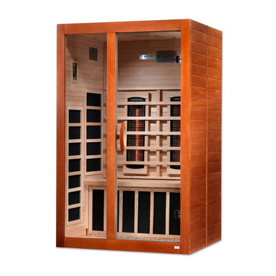 Dynamic Santiago 2-Person Full Spectrum Near Zero EMF FAR Infrared Sauna | DYN-6209-03 FS