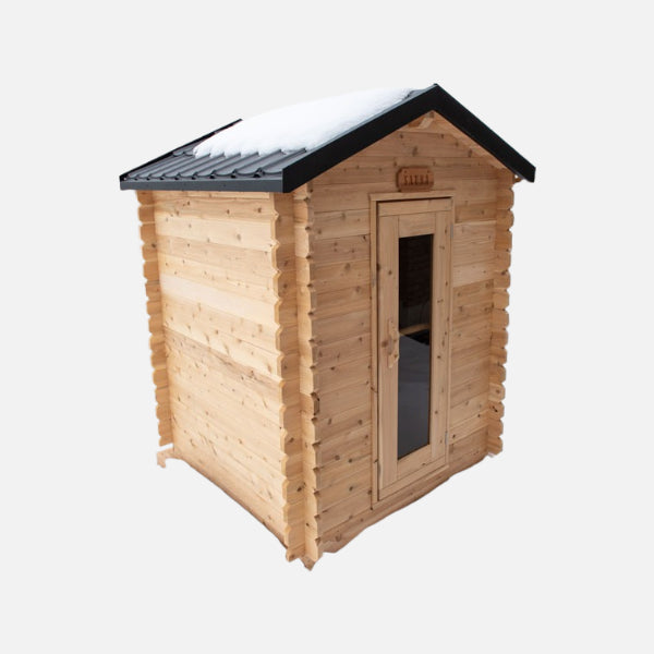 Dundalk Leisurecraft Sauna Canadian Timber 2-3 Person Granby Cabin Sauna | CTC66E