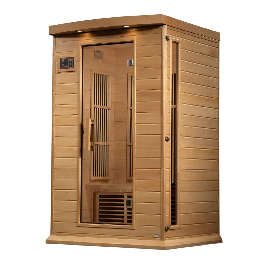 Maxxus 2-Person Near Zero EMF FAR Infrared Sauna | MX-K206-01-ZF