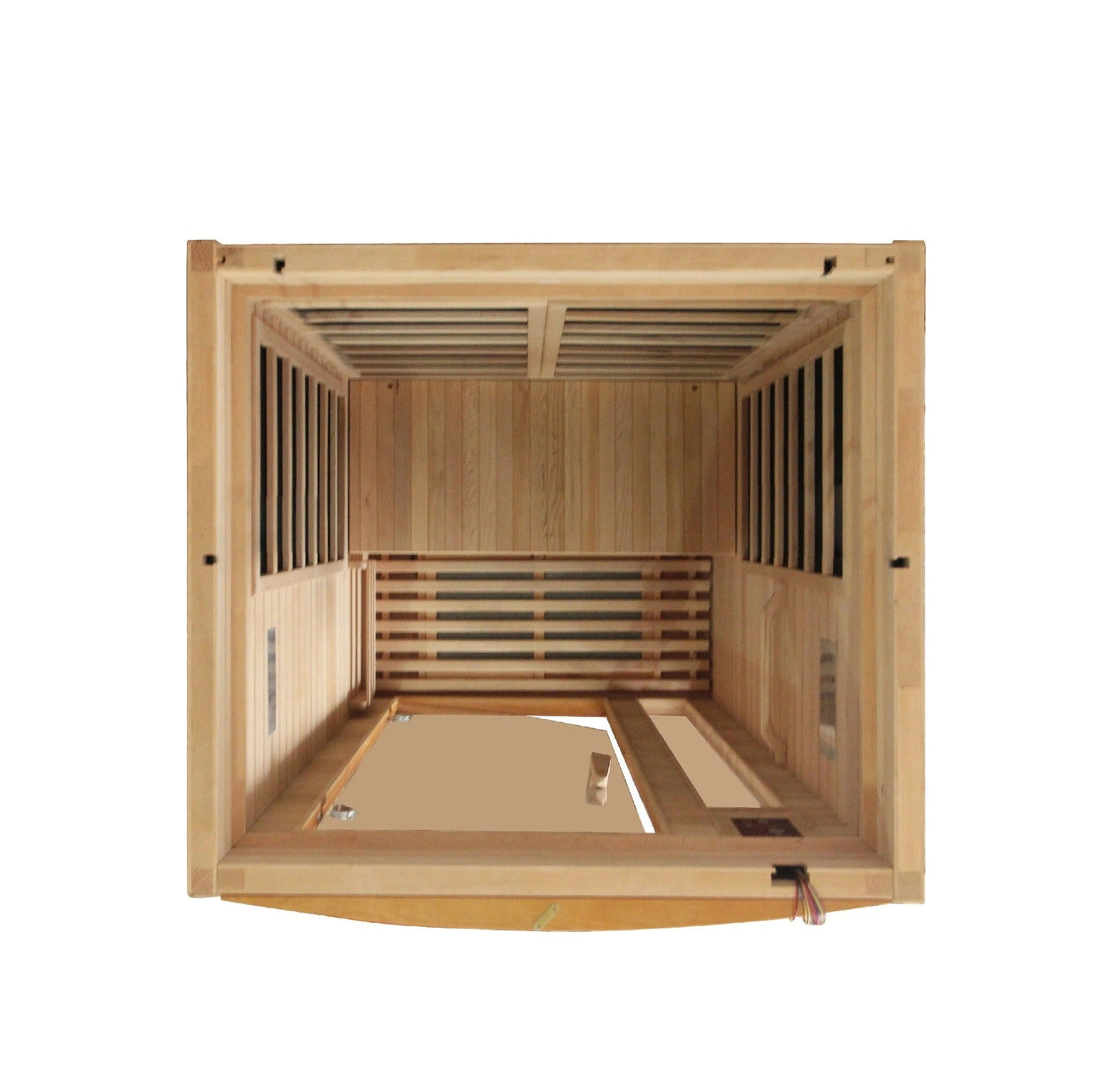 Dynamic Barcelona 1-2-person Low EMF FAR Infrared Sauna | DYN-6106-01