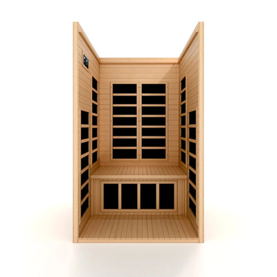 Dynamic Gracia 1-2-person Low EMF FAR Infrared Sauna | DYN-6119-01