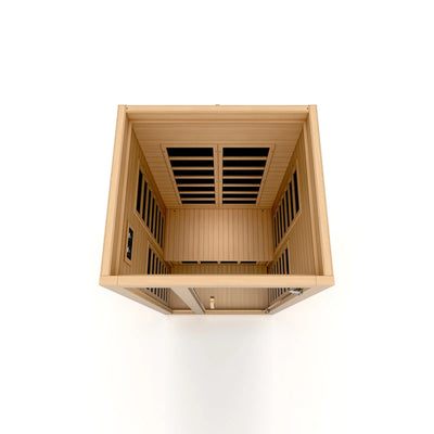 Dynamic Gracia 1-2-person Low EMF FAR Infrared Sauna | DYN-6119-01