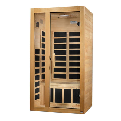 Dynamic Gracia 1-2-person Low EMF FAR Infrared Sauna | DYN-6119-01