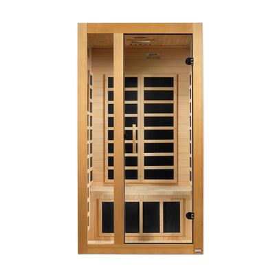 Dynamic Gracia 1-2-person Low EMF FAR Infrared Sauna | DYN-6119-01