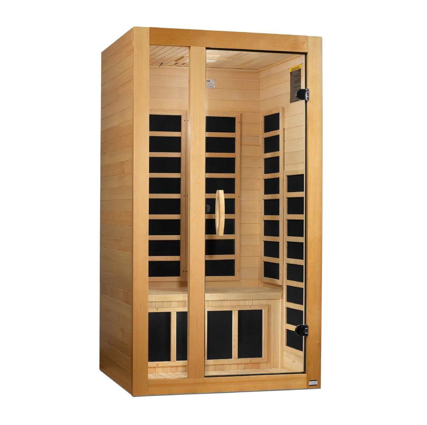 Dynamic Gracia 1-2-person Low EMF FAR Infrared Sauna | DYN-6119-01