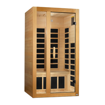 Dynamic Gracia 1-2-person Low EMF FAR Infrared Sauna | DYN-6119-01