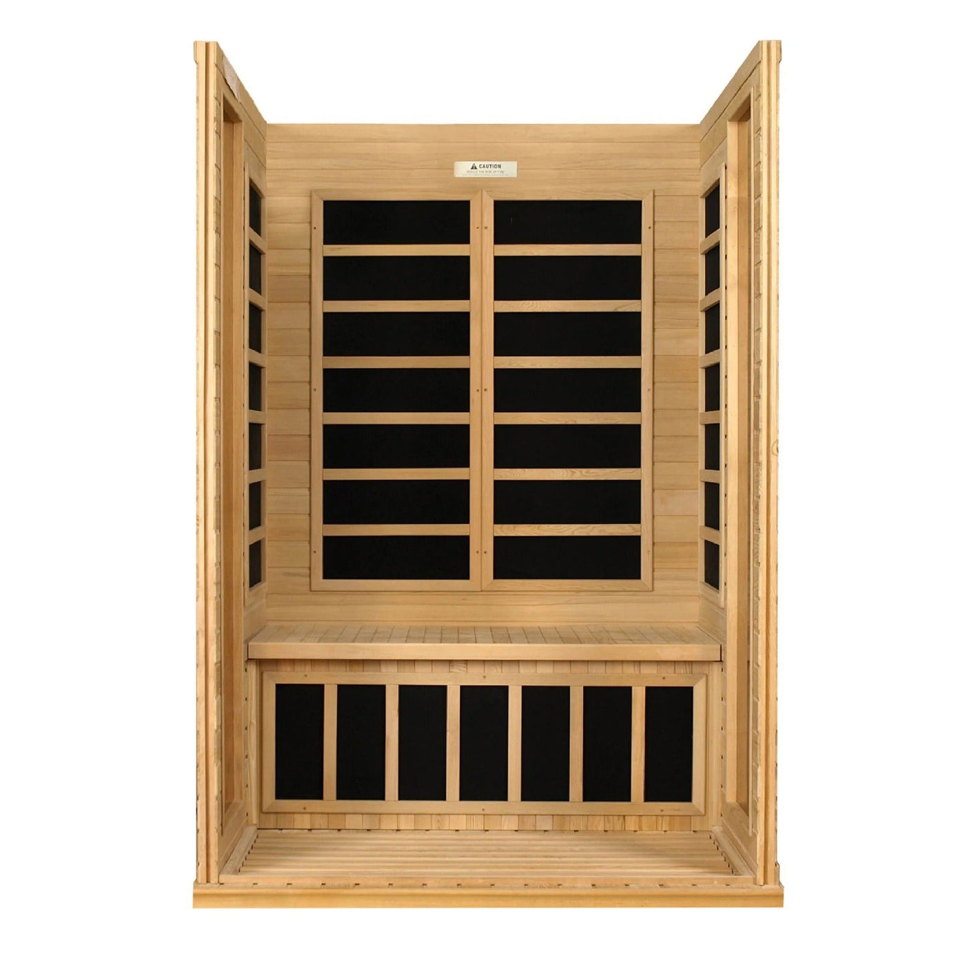 Dynamic Versailles 2-person Low EMF FAR Infrared Sauna | DYN-6202-03