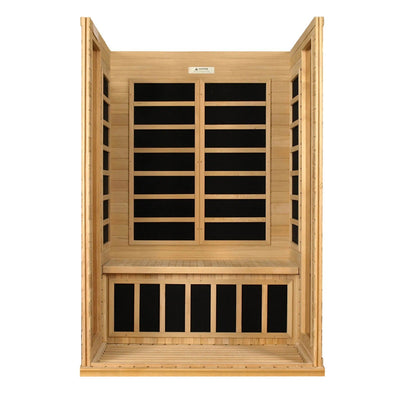 Dynamic Versailles 2-person Low EMF FAR Infrared Sauna | DYN-6202-03