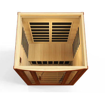 Dynamic San Marino Elite 2-person Ultra Low EMF FAR Infrared Sauna | DYN-6206-01 Elite