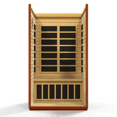 Dynamic San Marino Elite 2-person Ultra Low EMF FAR Infrared Sauna | DYN-6206-01 Elite