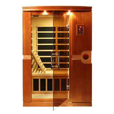Dynamic Venice 2-person Low EMF FAR Infrared Sauna | DYN-6210-01