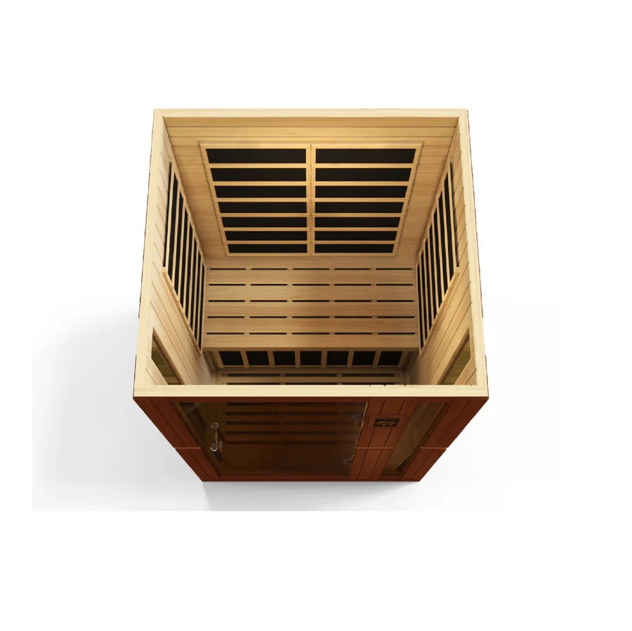 Dynamic Vittoria 2-person Low EMF FAR Infrared Sauna | DYN-6220-01