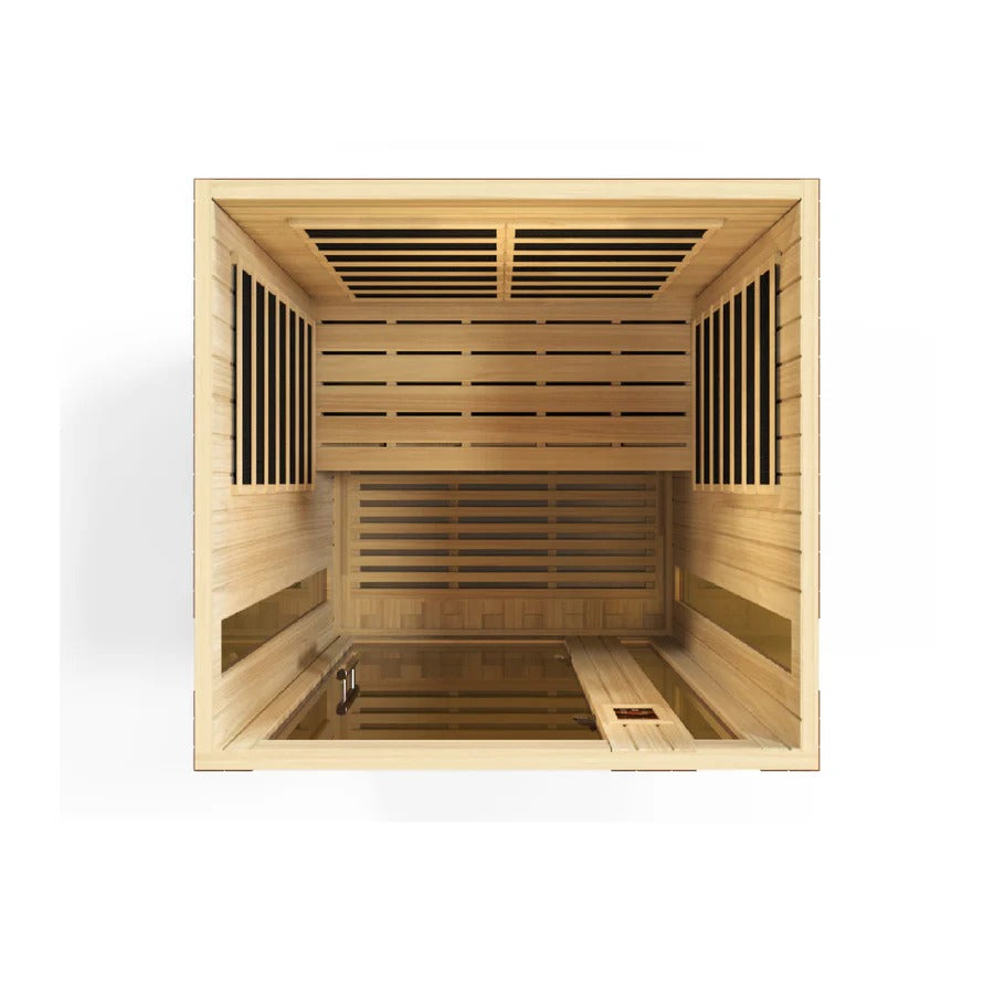 Dynamic Vittoria 2-person Low EMF FAR Infrared Sauna | DYN-6220-01