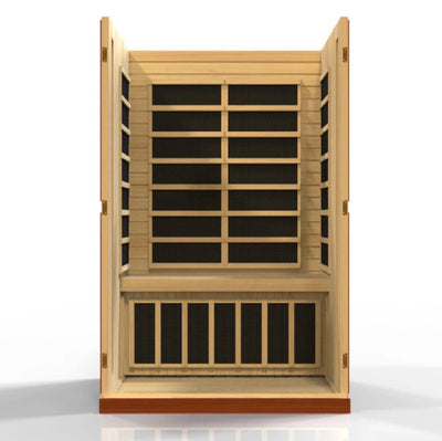 Dynamic Vittoria 2-person Low EMF FAR Infrared Sauna | DYN-6220-01