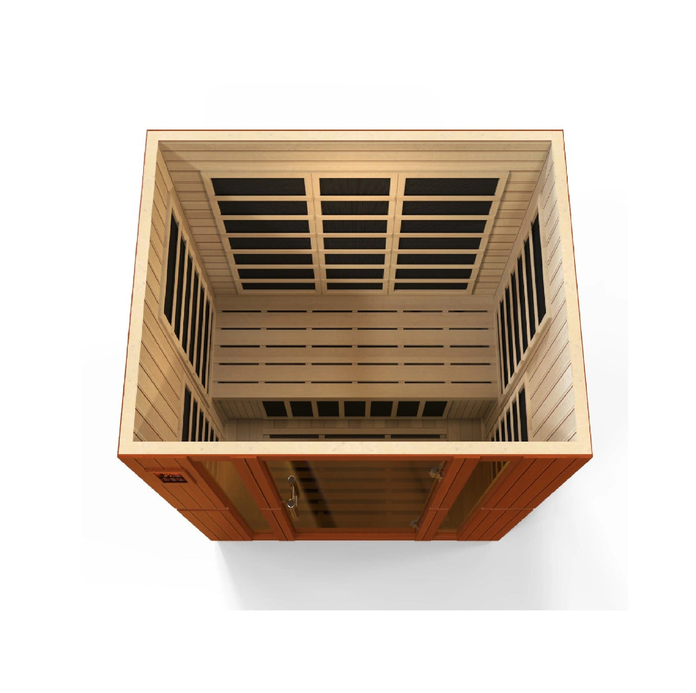 Dynamic Bellagio 3-person Low EMF FAR Infrared Sauna | DYN-6306-02