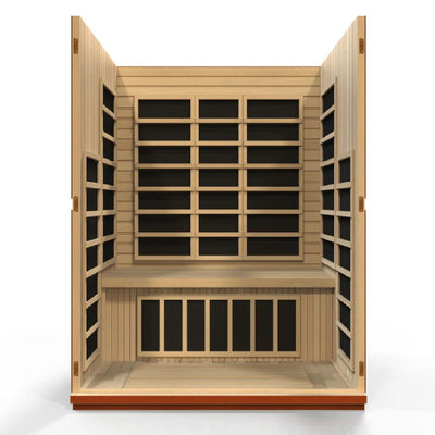 Dynamic Bellagio 3-person Low EMF FAR Infrared Sauna | DYN-6306-02