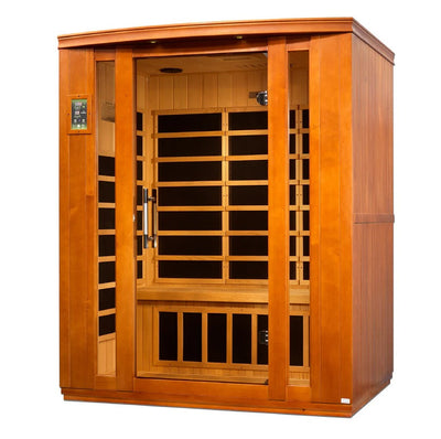 Dynamic Bellagio 3-person Low EMF FAR Infrared Sauna | DYN-6306-02