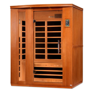 Dynamic Lugano 3-person Low EMF FAR Infrared Sauna | DYN-6336-02