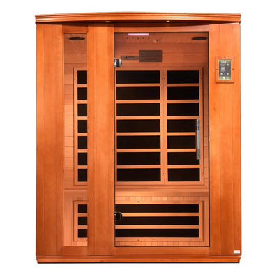 Dynamic Lugano 3-person Low EMF FAR Infrared Sauna | DYN-6336-02