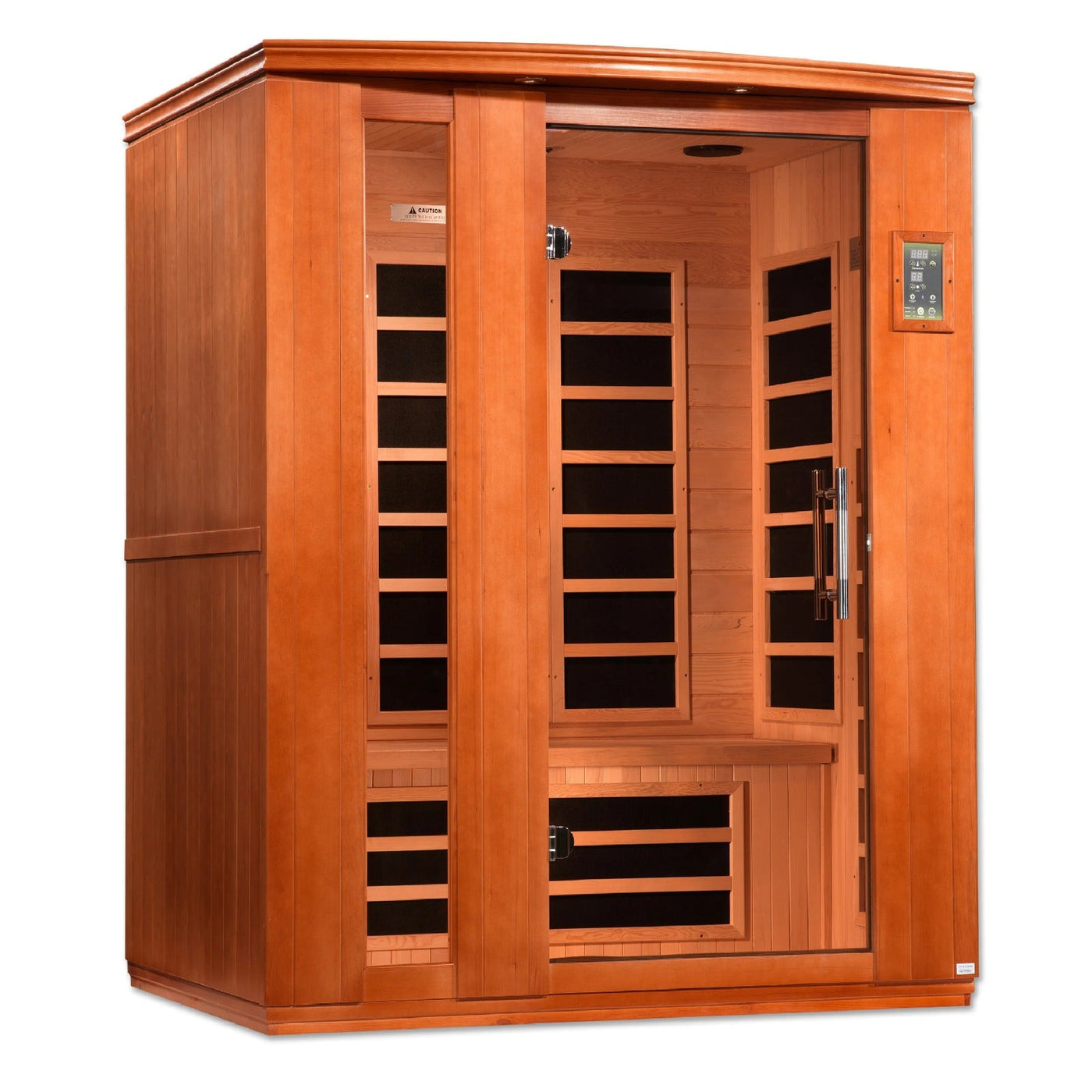 Dynamic Lugano 3-person Low EMF FAR Infrared Sauna | DYN-6336-02