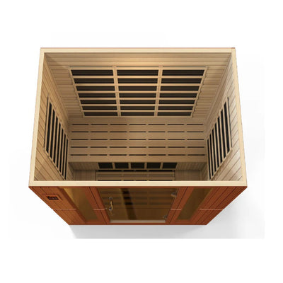 Dynamic Bergamo 4-person Low EMF FAR Infrared Sauna | DYN-6440-01