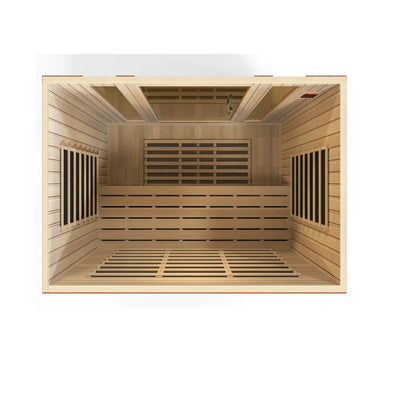 Dynamic Bergamo 4-person Low EMF FAR Infrared Sauna | DYN-6440-01