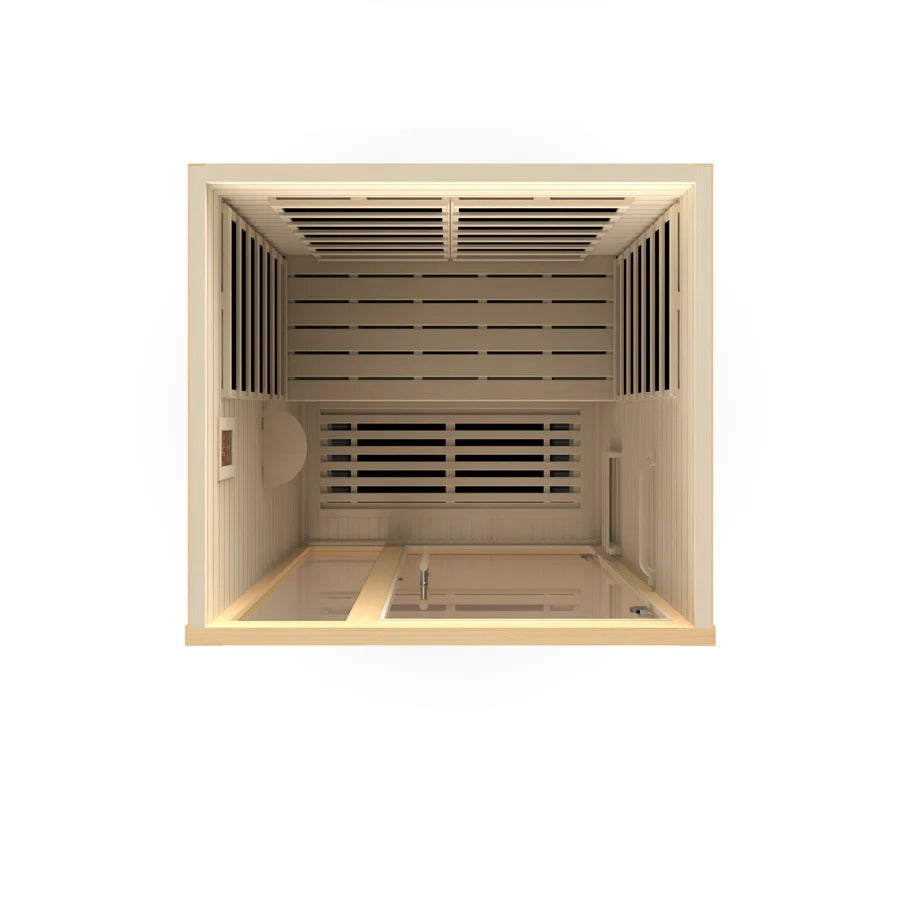 Dynamic Llumeneres 2-person Ultra Low EMF FAR Infrared Sauna | DYN-6215-02