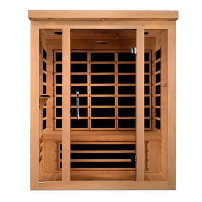 Dynamic Vila 3-person Ultra Low EMF FAR Infrared Sauna | DYN-6315-02