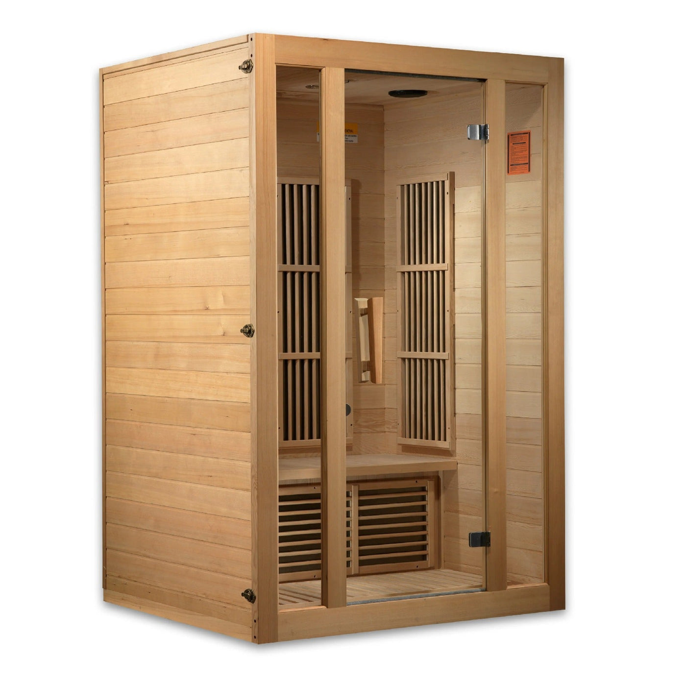 Maxxus Seattle 2 Person Low Emf Far Infrared Sauna Canadian Hemlock MX-J206-01