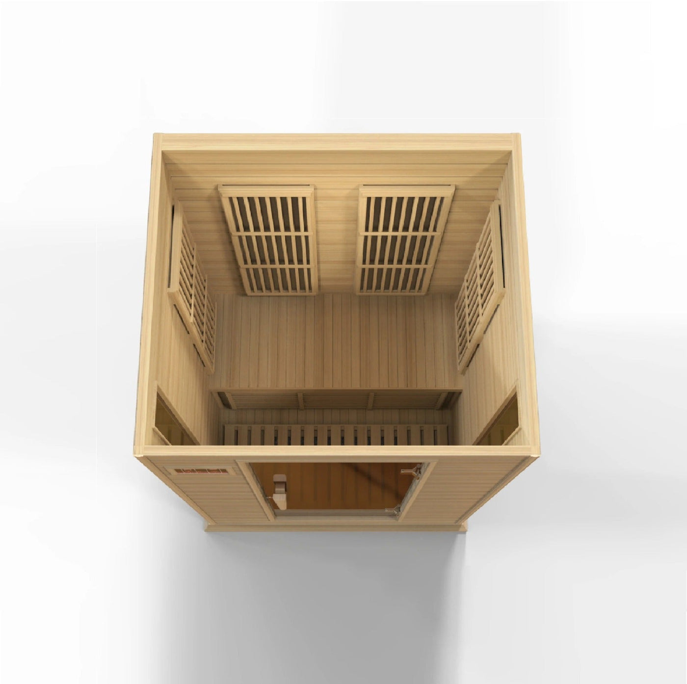 Maxxus 2 Person Low EMF FAR Infrared Sauna Natural Hemlock | MX-K206-01