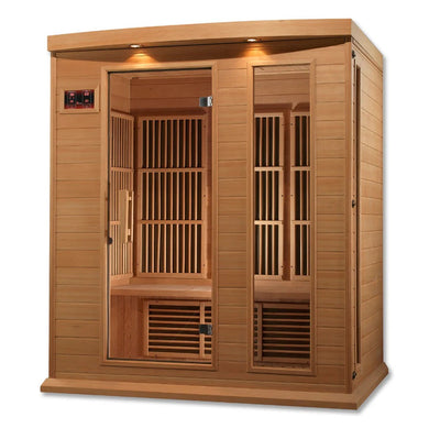 Maxxus 3-Person Low EMF FAR Infrared Sauna | MX-K306-01