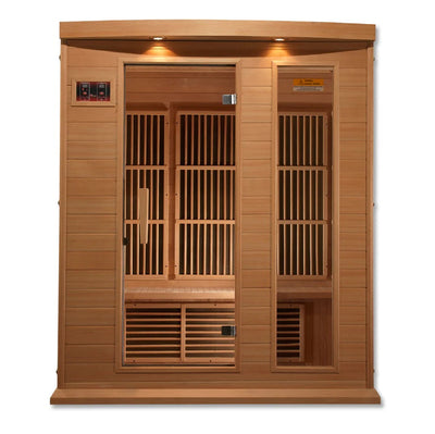 Maxxus 3-Person Low EMF FAR Infrared Sauna | MX-K306-01