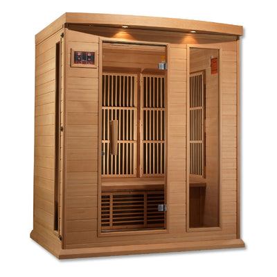 Maxxus 3-Person Low EMF FAR Infrared Sauna | MX-K306-01